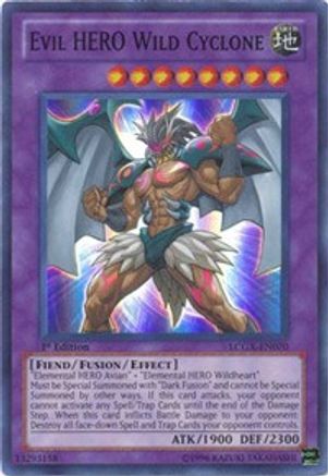 Evil HERO Wild Cyclone (LCGX-EN070) - Legendary Collection 2 Unlimited Legendary Collection 2 Yugioh Single  Squirtle Squad Card Shop.