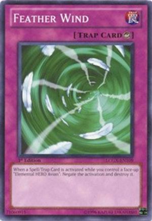 Feather Wind (LCGX-EN109) - Legendary Collection 2 1st Edition Legendary Collection 2 Yugioh Single  Squirtle Squad Card Shop.