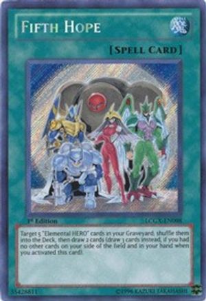 Fifth Hope (LCGX-EN098) - Legendary Collection 2 Unlimited Legendary Collection 2 Yugioh Single  Squirtle Squad Card Shop.