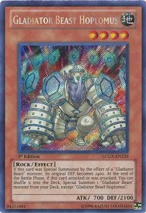 Gladiator Beast Hoplomus (LCGX-EN239) - Legendary Collection 2 1st Edition Legendary Collection 2 Yugioh Single  Squirtle Squad Card Shop.