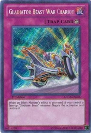 Gladiator Beast War Chariot (LCGX-EN266) - Legendary Collection 2 1st Edition Legendary Collection 2 Yugioh Single  Squirtle Squad Card Shop.