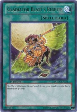 Gladiator Beast's Respite (LCGX-EN254) - Legendary Collection 2 1st Edition Legendary Collection 2 Yugioh Single  Squirtle Squad Card Shop.
