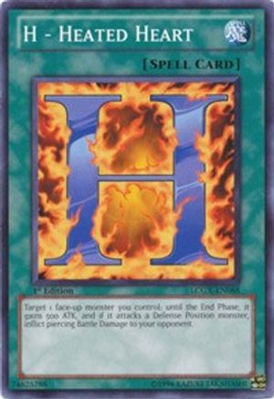 H - Heated Heart (LCGX-EN088) - Legendary Collection 2 Unlimited Legendary Collection 2 Yugioh Single  Squirtle Squad Card Shop.