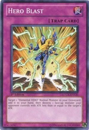 Hero Blast (LCGX-EN120) - Legendary Collection 2 1st Edition Legendary Collection 2 Yugioh Single  Squirtle Squad Card Shop.