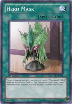 Hero Mask (LCGX-EN103) - Legendary Collection 2 Unlimited Legendary Collection 2 Yugioh Single  Squirtle Squad Card Shop.
