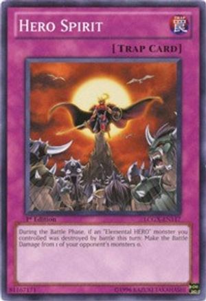 Hero Spirit (LCGX-EN117) - Legendary Collection 2 Unlimited Legendary Collection 2 Yugioh Single  Squirtle Squad Card Shop.