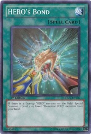 HERO'S Bond (LCGX-EN106) - Legendary Collection 2 1st Edition Legendary Collection 2 Yugioh Single  Squirtle Squad Card Shop.