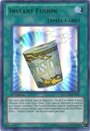 Instant Fusion (LCGX-EN095) - Legendary Collection 2 Unlimited Legendary Collection 2 Yugioh Single  Squirtle Squad Card Shop.