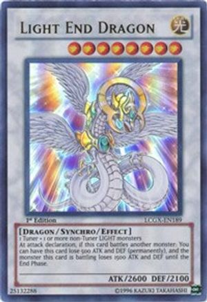 Light End Dragon (LCGX-EN189) - Legendary Collection 2 1st Edition Legendary Collection 2 Yugioh Single  Squirtle Squad Card Shop.