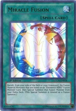 Miracle Fusion (LCGX-EN078) - Legendary Collection 2 1st Edition Legendary Collection 2 Yugioh Single  Squirtle Squad Card Shop.