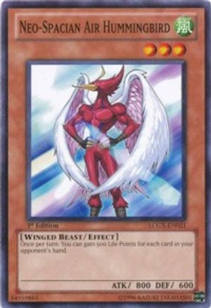 Neo-Spacian Air Hummingbird (LCGX-EN021) - Legendary Collection 2 Unlimited Legendary Collection 2 Yugioh Single  Squirtle Squad Card Shop.