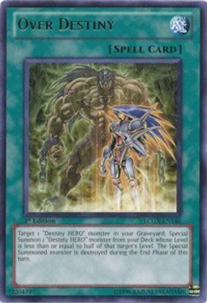 Over Destiny (LCGX-EN146) - Legendary Collection 2 Unlimited Legendary Collection 2 Yugioh Single  Squirtle Squad Card Shop.