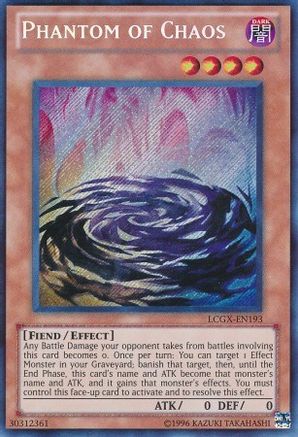 Phantom of Chaos (LCGX-EN193) - Legendary Collection 2 1st Edition Legendary Collection 2 Yugioh Single  Squirtle Squad Card Shop.