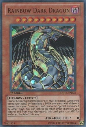 Rainbow Dark Dragon (LCGX-EN243) - Legendary Collection 2 1st Edition Legendary Collection 2 Yugioh Single  Squirtle Squad Card Shop.