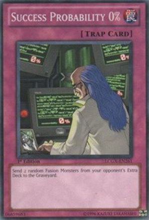 Success Probability 0% (LCGX-EN261) - Legendary Collection 2 Unlimited Legendary Collection 2 Yugioh Single  Squirtle Squad Card Shop.