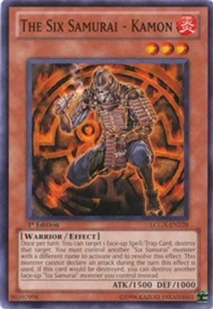 The Six Samurai - Kamon (LCGX-EN228) - Legendary Collection 2 Unlimited Legendary Collection 2 Yugioh Single  Squirtle Squad Card Shop.