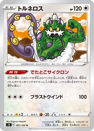 Tornadus (087/100) - S9 Star Birth S9: Star Birth Pokemon Japanese Single  Squirtle Squad Card Shop.
