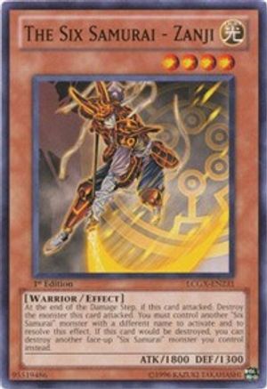 The Six Samurai - Zanji (LCGX-EN231) - Legendary Collection 2 1st Edition Legendary Collection 2 Yugioh Single  Squirtle Squad Card Shop.