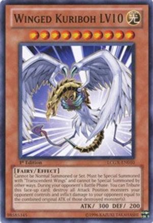 Winged Kuriboh LV10 (LCGX-EN010) - Legendary Collection 2 1st Edition Legendary Collection 2 Yugioh Single  Squirtle Squad Card Shop.