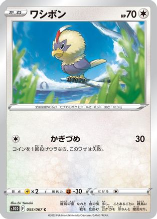 Rufflet (055/067) - S10D Time Gazer S10D: Time Gazer Pokemon Japanese Single  Squirtle Squad Card Shop.