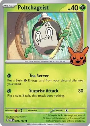 Poltchageist 021/167  Trick or Trade BOOster Bundle 2024 - Common