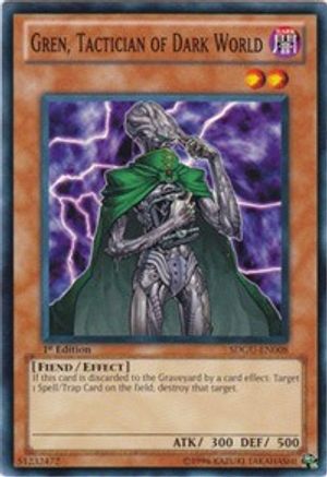 Gren, Tactician of Dark World (SDGU-EN008) - Structure Deck: Gates of the Underworld Unlimited Structure Deck: Gates of the Underworld Yugioh Single  Squirtle Squad Card Shop.