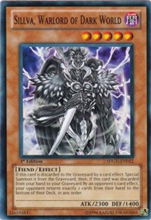 Sillva, Warlord of Dark World (SDGU-EN012) - Structure Deck: Gates of the Underworld 1st Edition Structure Deck: Gates of the Underworld Yugioh Single  Squirtle Squad Card Shop.