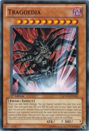 Tragoedia (SDGU-EN016) - Structure Deck: Gates of the Underworld Unlimited Structure Deck: Gates of the Underworld Yugioh Single  Squirtle Squad Card Shop.