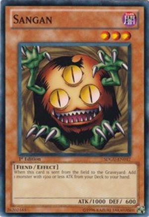 Sangan (SDGU-EN017) - Structure Deck: Gates of the Underworld Unlimited Structure Deck: Gates of the Underworld Yugioh Single  Squirtle Squad Card Shop.