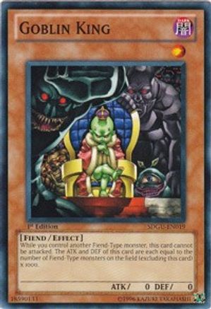 Goblin King (SDGU-EN019) - Structure Deck: Gates of the Underworld Unlimited Structure Deck: Gates of the Underworld Yugioh Single  Squirtle Squad Card Shop.
