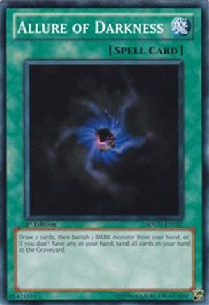 Allure of Darkness (SDGU-EN027) - Structure Deck: Gates of the Underworld Unlimited Structure Deck: Gates of the Underworld Yugioh Single  Squirtle Squad Card Shop.