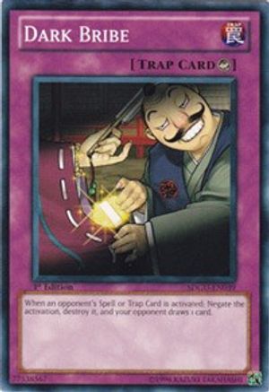 Dark Bribe (SDGU-EN039) - Structure Deck: Gates of the Underworld Unlimited Structure Deck: Gates of the Underworld Yugioh Single  Squirtle Squad Card Shop.