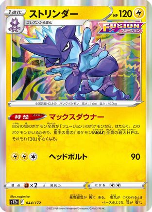 Toxtricity - 044/172 (044/172) - S12a VSTAR Universe Holofoil S12a: VSTAR Universe Pokemon Japanese Single  Squirtle Squad Card Shop.