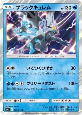 Black Kyurem (025/095) - SM12 Alter Genesis Holofoil SM12: Alter Genesis Pokemon Japanese Single  Squirtle Squad Card Shop.