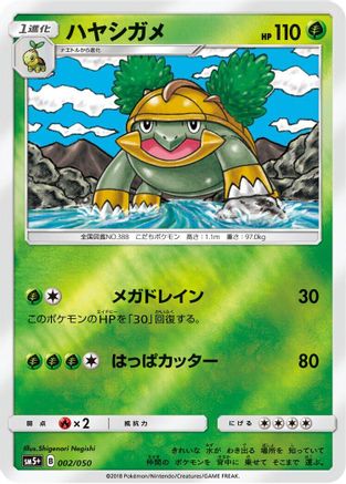 Grotle (002/050) - SM5 Ultra Force Holofoil SM5+: Ultra Force Pokemon Japanese Single  Squirtle Squad Card Shop.