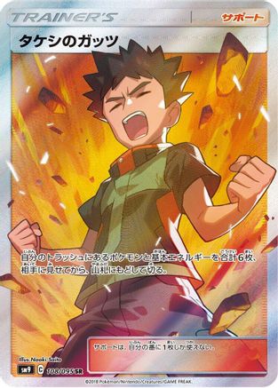 Brock's Grit - 108/095 (108/095) - SM9 Tag Bolt Holofoil SM9: Tag Bolt Pokemon Japanese Single  Squirtle Squad Card Shop.