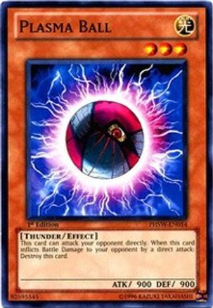 Plasma Ball (PHSW-EN014) - Photon Shockwave 1st Edition Photon Shockwave Yugioh Single  Squirtle Squad Card Shop.