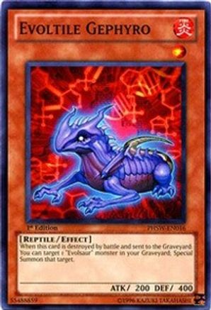 Evoltile Gephyro (PHSW-EN016) - Photon Shockwave Unlimited Photon Shockwave Yugioh Single  Squirtle Squad Card Shop.