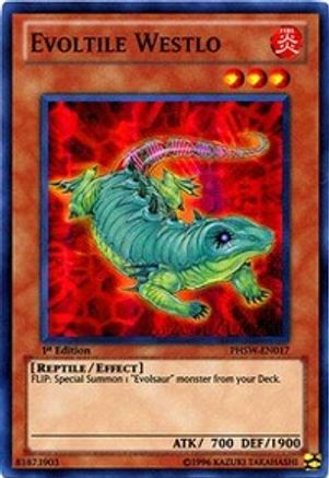 Evoltile Westlo (PHSW-EN017) - Photon Shockwave 1st Edition Photon Shockwave Yugioh Single  Squirtle Squad Card Shop.
