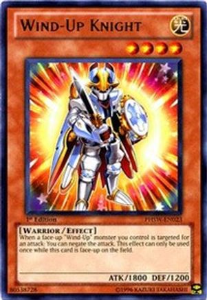 Wind-Up Knight (PHSW-EN023) - Photon Shockwave Unlimited Photon Shockwave Yugioh Single  Squirtle Squad Card Shop.