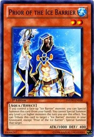 Prior of the Ice Barrier (PHSW-EN030) - Photon Shockwave Unlimited Photon Shockwave Yugioh Single  Squirtle Squad Card Shop.
