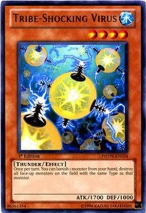 Tribe-Shocking Virus (PHSW-EN034) - Photon Shockwave Unlimited Photon Shockwave Yugioh Single  Squirtle Squad Card Shop.