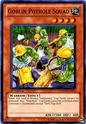 Goblin Pothole Squad (PHSW-EN035) - Photon Shockwave Unlimited Photon Shockwave Yugioh Single  Squirtle Squad Card Shop.