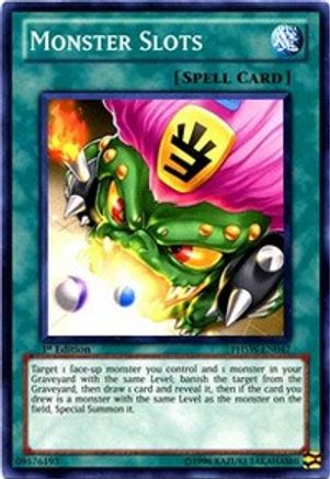 Monster Slots (PHSW-EN047) - Photon Shockwave Unlimited Photon Shockwave Yugioh Single  Squirtle Squad Card Shop.