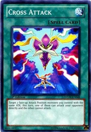 Cross Attack (PHSW-EN048) - Photon Shockwave 1st Edition Photon Shockwave Yugioh Single  Squirtle Squad Card Shop.