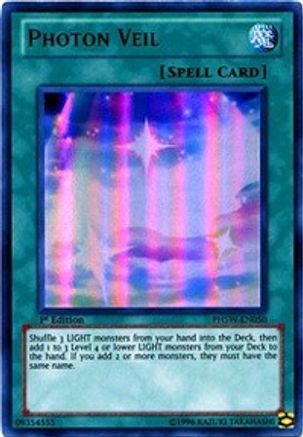 Photon Veil (PHSW-EN050) - Photon Shockwave 1st Edition Photon Shockwave Yugioh Single  Squirtle Squad Card Shop.