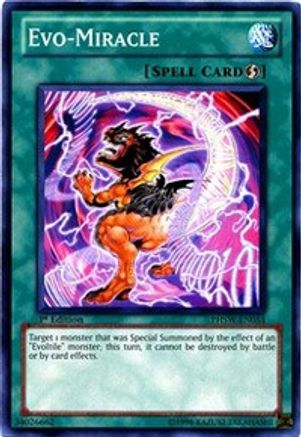 Evo-Miracle (PHSW-EN054) - Photon Shockwave 1st Edition Photon Shockwave Yugioh Single  Squirtle Squad Card Shop.