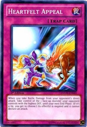 Heartfelt Appeal (PHSW-EN063) - Photon Shockwave 1st Edition Photon Shockwave Yugioh Single  Squirtle Squad Card Shop.