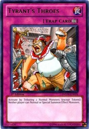 Tyrant's Throes (PHSW-EN076) - Photon Shockwave 1st Edition Photon Shockwave Yugioh Single  Squirtle Squad Card Shop.