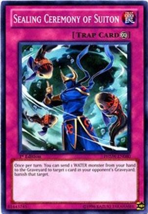 Sealing Ceremony of Suiton (PHSW-EN080) - Photon Shockwave Unlimited Photon Shockwave Yugioh Single  Squirtle Squad Card Shop.